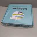 MAONAME Gold Charger Plates Set of 12, Foil 13" Plate Chargers with Beaded, Plastic Round Chargers for Dinner Plates, Table Setting