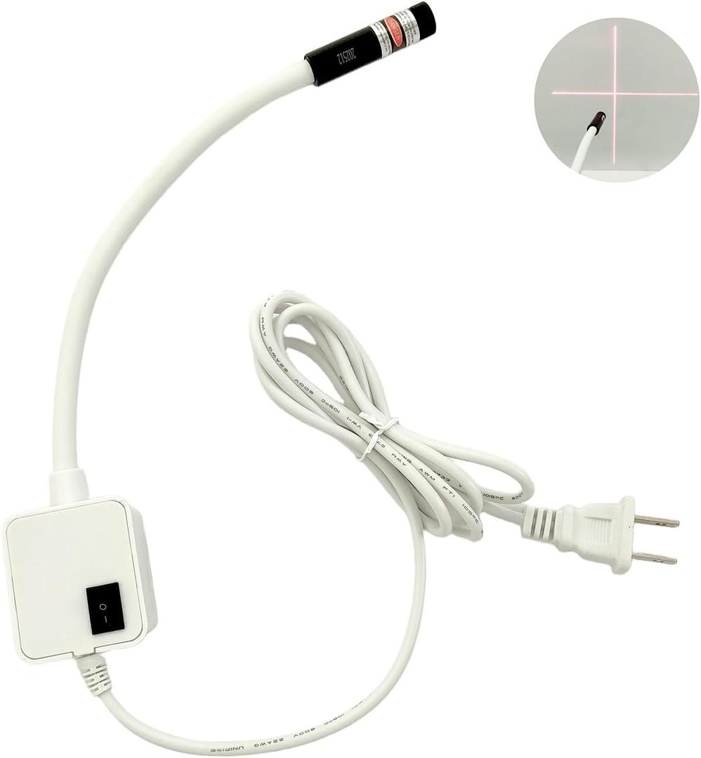 Crosshair Laser Guide for Sewing Machine, Precision Quilting Light Alignment Tool for Accurate Stitching, Sewing Machine Quilting Light