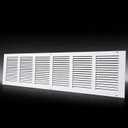 Steel Return Air Grill,Return Air Vent Cover (Duct Opening) Cold Air Return Vent Cover for Wall or Ceiling (30"W x 8"H Duct Opening)