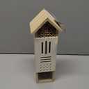 Wooden Insect House, Insect Hotel for Bugs, Bees, Butterflys, Ladybirds, Natural Beneficial Insect Habitat for Garden and Yard