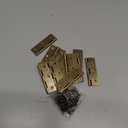 Murtenze 12 Pack 2.5 Inch Cabinet Hinge, Antique Bronze Butt Hinges with Mounting Screws