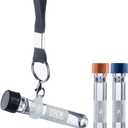 AirWalker 3-Pack with Screw-On Cap & Lanyard | 73mm Length, 12mm Diameter