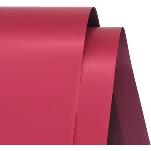 MECCANIXITY Flower Wrapping Paper Waterproof Floral Wrap Dark Red & Wine Red Gift Packaging 22.8 x 22.8 Inch Used for DIY Crafts Bouquet Packaging 20 Pcs