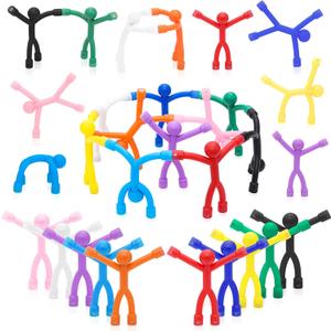 30Pcs Magnetic Travel Toys, Magnets Men for Kids, Cute Magnetic People Airplane Car Travel Essential, Fridge Magnets Fidget Toys, for Adults Kids