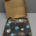 GOLOPET Large Dog Heating Pad 36x24 in with Smart Thermostat Switch and Power Line Protection Tube,Obtained MET and UL Dual Certification,Waterproof Pet Heating Pad for Dogs,with Plush Fabric Cover