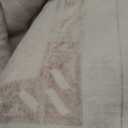 9x12 ft Area Rug Pink  Boho Indoor Rug, Machine Washable, Low Pile, Non-Slip, Large Rug for Bedroom, Living Room, Dining Room