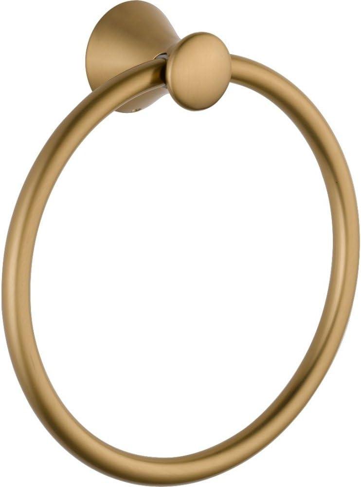 DELTA 73846-CZ Lahara Towel Ring, Champagne Bronze