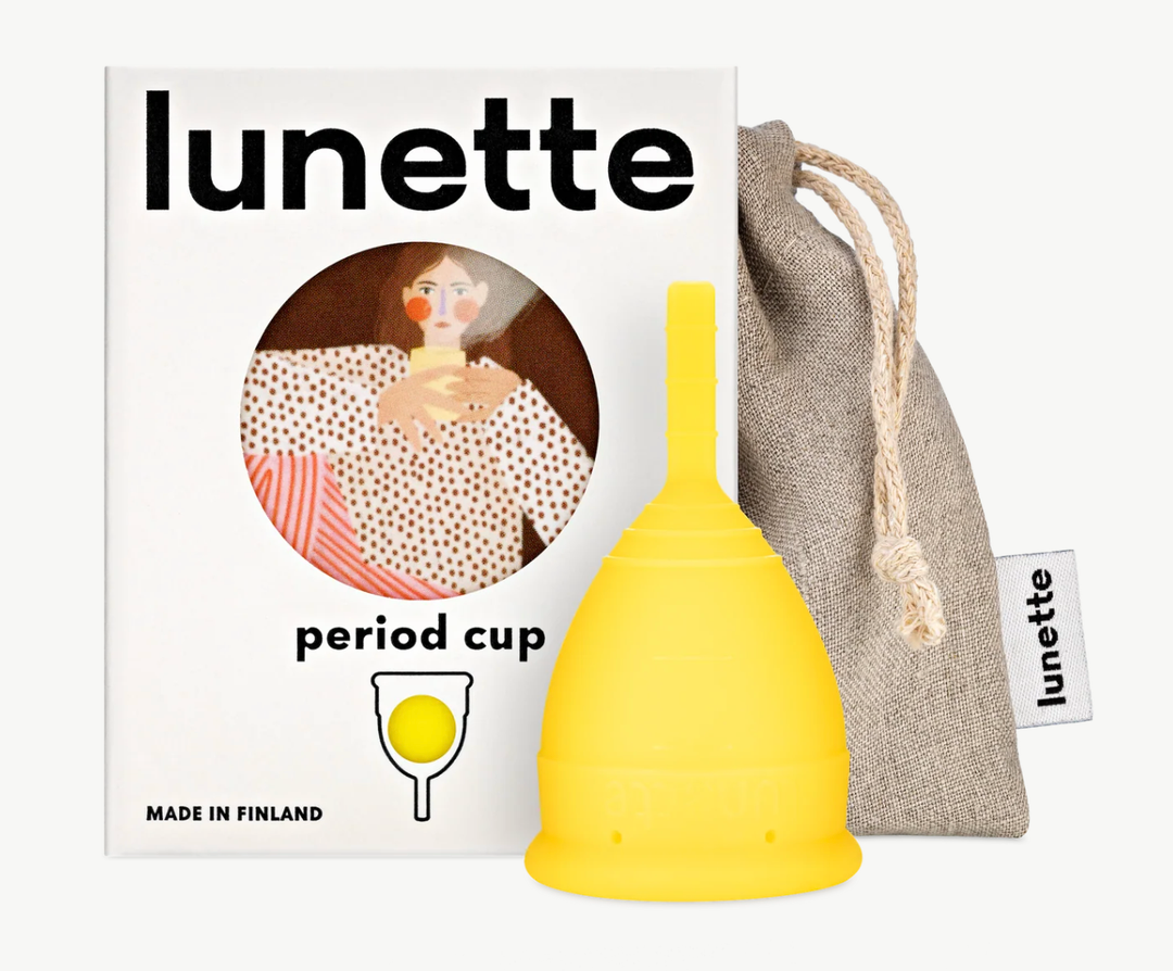 Lunette Period Cup Yellow Size 1