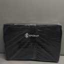 Sposuit Extra Large Trunk Organizer 98L Collapsible Car Storage Trunk Organizer with Removable Dividers & Adjustable Securing Straps for Car SUV Van