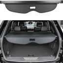 Cargo Cover for Jeep Grand Cherokee Accessories 2011-2020 2021 Rear Trunk Shade Cover（Not fit for 2021 Winter-Not fit for Grand Cherokee L 2022）