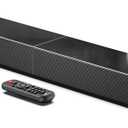 2.1 CH Soundbar with Built-in Subwoofer, 31 Inch Sound Bar for TV with Bluetooth/HDMI ARC/Optical/AUX/USB Connections (Glossy)