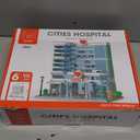 NEWABWN City Hospital Building Set Compatible with Lego, 1350 Pieces Modular 3-Story Medical Center with LED Lighting, Building Set for Adults and Kids Ages 10+, Gift for Boys and Girls