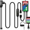 3000W Titanium Immersion Water Heater, GFCI & Digital Thermostat for Bathtub