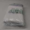 DEXI Bathroom Rugs Set 2 Piece 32x20, Washable Non Slip Bath Mat for Shower Floor, Absorbent Quick Dry Bathmat with Rubber Backing, Ultra Soft Plush Carpet for Tub, White (2 Pack - 1'8" x 2'8" (Rectangular))