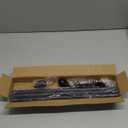 Curtain Rods for Windows 48 to 84-92 inch, 5/8" Matte Black Curtain Rod, Stainless Steel Small Curtain Rods for Bedroom, Living Room,Kitchen,Farmhouse, Outdoor Curtain rod Black