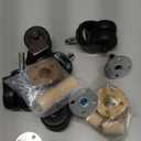 Upright Piano Wheels Casters - Set of 4 - Dual Rubber Wheels