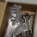 Face Frame Inset Cabinet Hinge (4pcs), 105 Face Frame Insert, Soft Close, Silent, 6 Way Adjustable Hinge for Kitchen Cabinets, Bookcases, Wardrobes