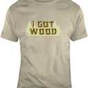 I Got Wood Shaun of The Dead Movie T Shirt (3X-Large)