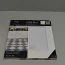 FloorPops x Chris Loves Julia 12-in by 12-in Bonneville Grey & White Marble Peel & Stick Floor Tiles, FP4421 (Gray)