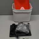 Nexum 2 Gallon Heated Chicken Waterer - Outdoor Unfrozen Poultry Drinker for Winter with 4 Nipples and Adjustable Stand Automatic Chicks Water Pail (Red, 2 Gallon)