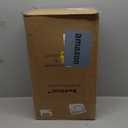 BedStill 45 inches Donut Dog Bed for Extra Large Dogs,Calming Round Pet Bed with Removable & Washable Cover, Plush Faux Fur & Corduroy, Fits up to 100 lbs Pets(Dark Grey,XL)