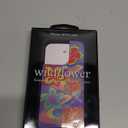 Wildflower Cases - Compatible with iPhone 14 Pro | Protective Black Bumper, 6.5ft Drop Test Certified, Women Owned Small Business | Trendy Red Purple Floral Summer Beach | Surf's Up