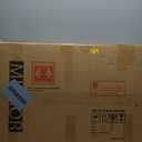 Hasipu Vanity Mirror with Lights and Bluetooth Speaker, 32" x 21.7" LED Makeup Mirror, Lighted Makeup Mirror with Dimmable 3 Modes, USB Charging Port, Round White