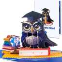 Pop Up Congrats Card, Graduation Cards, Graduation Gifts, for College, High School, PHD, Master, with Envelope.