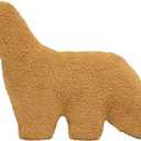 Dino Nugget Pillow, 19 Inch Dino Chicken Nuggets Plush Stuffed Animal Gift for Kids Adults Girlfriend Christmas (Small, Brontosaurus)