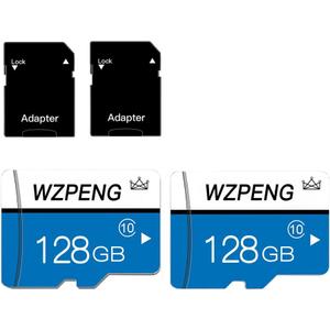 128GB Micro Sd Card Class 10 Memory Card with sd Adapter Fast Speed TF Card for Tablet/Mobile Phone/Camera -2PCS
