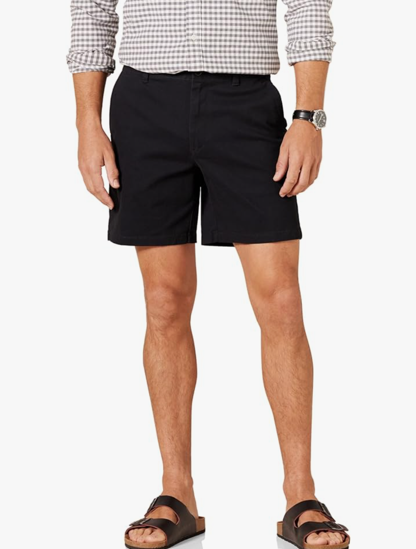 Amazon Essentials Men's Slim-Fit 7" Stretch Chino Short
 48