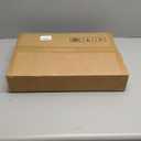 Vagusicc C Shaped End Table, Tall Side Table for Couch, C-Table End Table Adjustable Height Side Tables, Large Surface Sofa Tables TV Tray, Slide Under Couch Tables for Sofa, Living Room,Bedroom,Brown (11.95"D x 23.85"W x 20.85-33.55"H)