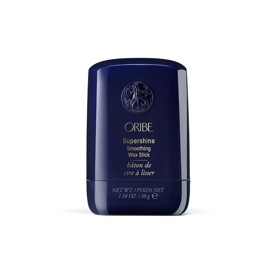 Oribe Supershine Smoothing Wax Stick - Tames Flyaways & Frizz, Adds Shine - Flexible Long-Lasting Hold For Sculpted, Sleek Styles - Natural Vegan Wax - For Fine & Medium Hair - 1.34 oz