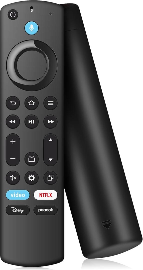 Replacement Voice Remote for All AMZ Series,Stick 4K/4k Max(1st/2nd Gen),Stick(2nd/3rd Gen)/Lite/HD,TV Cube,for AMZ Omni,Insignia,Pioneer Smart TVs