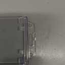 2 Pack Clear ID Badge Holder for Lanyard Hard Plastic ID Card Holder by Fallen One, Permanent Locking, Vertical, Heavy Duty