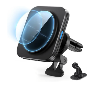 ESR for MagSafe Car Mount Charger,15W Magnetic Wireless Car Charger, for MagSafe Car Charging, Air Vent Dashboard Phone Holder Mount for iPhone Air 17 Pro Max 16 15 14 13 12, Galaxy S25, Fast Charging