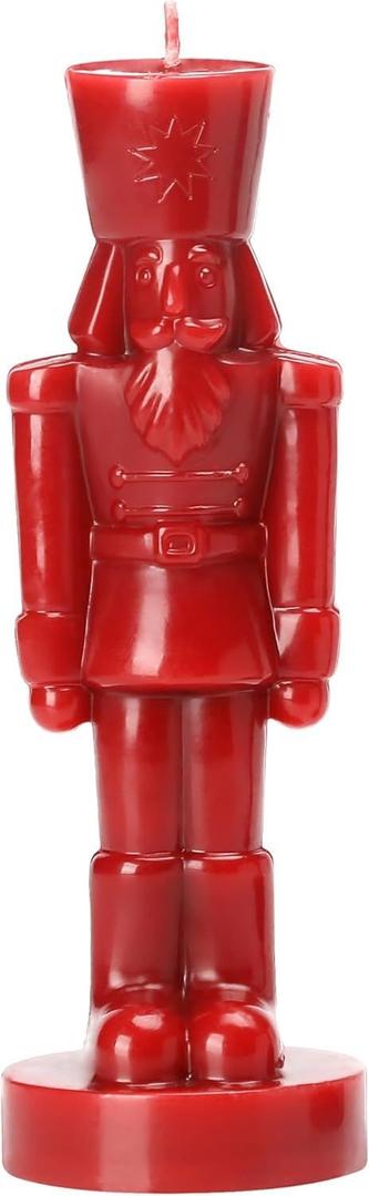 Nutcracker Candle,Nutcracker Soldier Pillar Candles,Gifts for Boys Girls,Women,Nucracker Decor Unscented Candle,Soy Wax,Christmas Holiday Home Decor,1 Pc