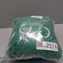 Peomeise 100pcs Emerald Spandex Chair Sashes with Buckle Slider for Wedding, Party Decoration