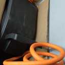 VEVOR Retractable Air Hose Reel, 3/8IN x 50FT Hybrid Air Hose Max 300PSI, Air Compressor Hose Reel with 5 ft Lead in, Ceiling/Wall Mount Enclosed Air Reel, 180 Swivel Mount