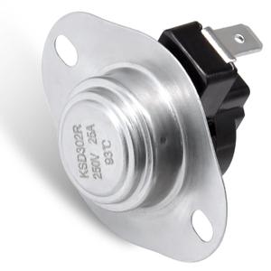 Adviace 80601 High Temp Limit Switch for Vogelzang VG5790, VG5770 Pellet Stoves, USSC 5660 and Ashley Pellet Stoves, L200F Thermodisc Safety Sensor Snap Disc Switch with Manual Reset Button