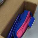 Y- STOP Kids Pod Swing Seat, Hanging Hammock Chair Swing with Inflatable Pillow, Sensory Swing Chair with Pocket for Outdoor and Indoor (Pink and Blue) pcs