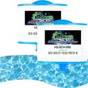 8CH-950 Spa Filter Cartridge Replaces for PBF35, PBF50-F2S, Filbur FC-0536, Excel Filters XLS-834, Aladdin 15052, AK-90311, 10-2785, 80503 Hot Tub Filter, 50 sq.ft, 2 Pack