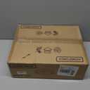 Bladeless Ceiling Fan with Lights, 19.7'' 3000-6000K Dimmable 6 Wind Speed Low Profile Led Ceiling Fan, Reversible DC Motor Modern Flush Mount Indoor Kitchen Bedroom Fandelier Ceiling Fans (White-Style 2)