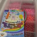 14000Pcs Pony Beads Kit, 40 Colors Rainbow Rave Kandi Beads for Bracelets with Neon Glow Beads Bulk for Hair Braiding DIY Friendship Jewelry Making Craft Kits (Shock Resistant Stackable Box, 9.2lb)