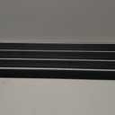 Astomi Window Blind Light Blocker, Black, 3"W x 72"H