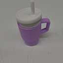 Infantino My 1st Tumbler  Adorable Miniature Tumbler with Leak-Resistant Straw and Toddler-Friendly Handle, Encourages Hydration, Easy to Clean, 9 fl. oz, Lilac