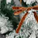 2 x MAYREEL 3/8 Inch Brown Crushed Velvet Ribbon Mahogany Vintage for Flower Bouquets Wedding Invitations Crafts Gift Wrapping Christmas Decorations Party 25 Yards