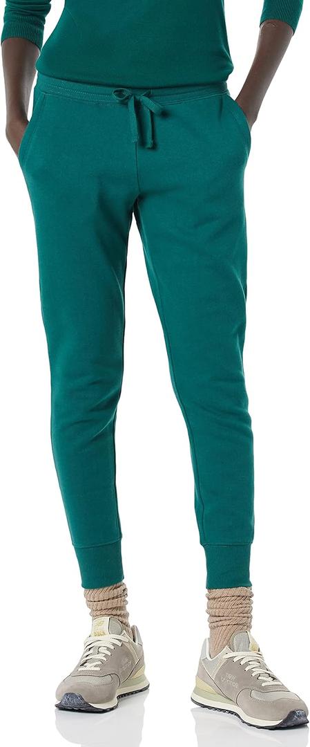 Amazon Essentials Women's Fleece Jogger Sweatpans, Olive, Small