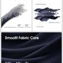 G4Free Smoofit Modal Soft Wide Leg Pants for Women Elastic Waist 7/8 Length Ankle Casual Dressy Sweatpants (L)