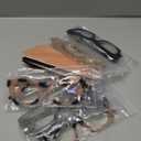 CCVOO 1.25 Oprah Style Reading Glasses for Women, Stylish Eyeglasses, Blue Light Readers for Women, Cheaters